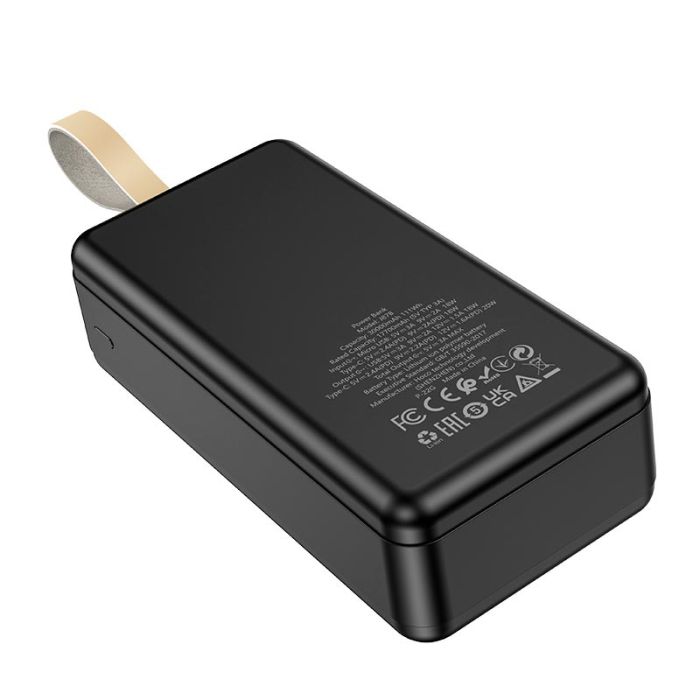Hoco Tacker J87B 30000 mAh 2xType-C/1USB QC/PD 20Вт/3A black