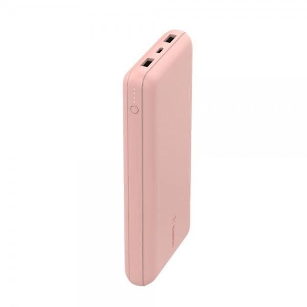 Belkin 20000 mAh 15W Dual USB-A, USB-C Rose Gold (BPB012BTRG)
