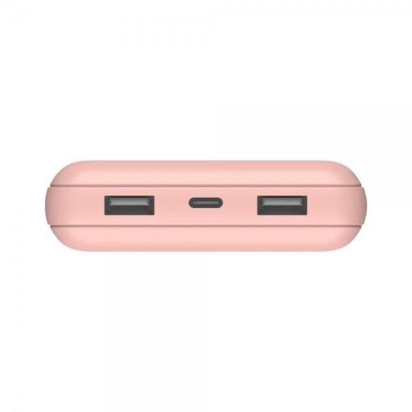 Belkin 20000 mAh 15W Dual USB-A, USB-C Rose Gold (BPB012BTRG)