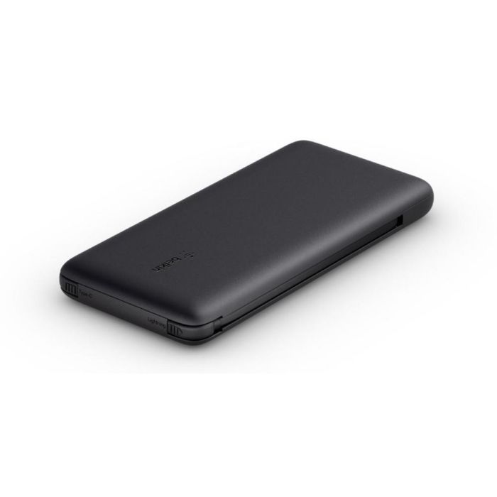Belkin 10000 mAh 23W integrated cables Black (BPB006BTBLK)