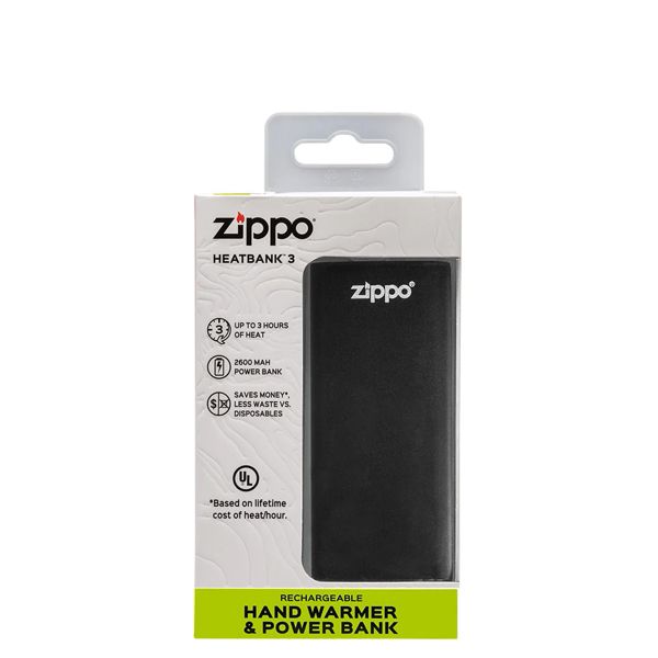 Zippo HeatBank 3 40580 Black з функцією підігріву рук