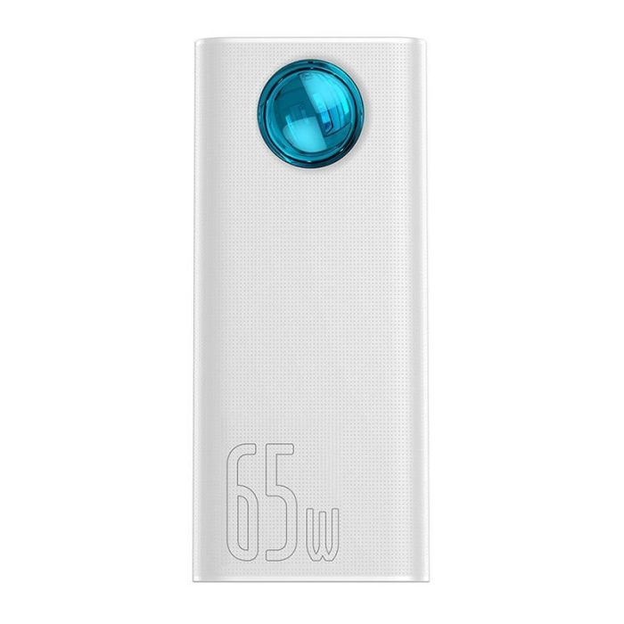 Baseus Amblight Digital Display Quick Charge 30000 mAh (PPLG-A02) White 65 W