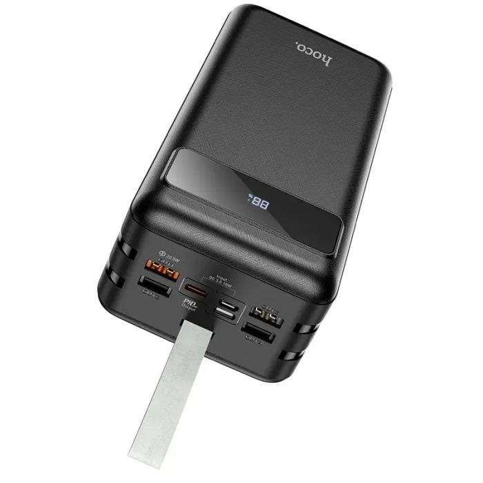 Hoco j86b 60000 mAh QC3.0 PD 22,5 W Black, (повербанк)