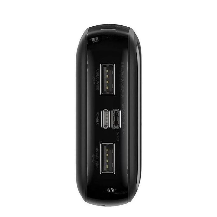 Baseus 20 000 mAh павер бенк для телефону з вбудованим кабелем, 15W
