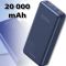 Yoobao 20 000 mAh зі швидкою зарядкою павер бенк для телефону, 22,5 W