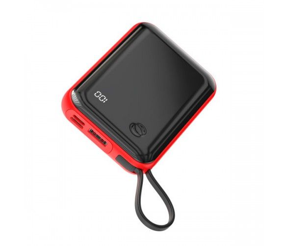 Powerbank Baseus MiniS LCD Display 10000mAh, Input:5V/2A,5V/3A(Lightning,Type C),Output:5V/3A,5V/2,1A (Lightning,USB,Type C)