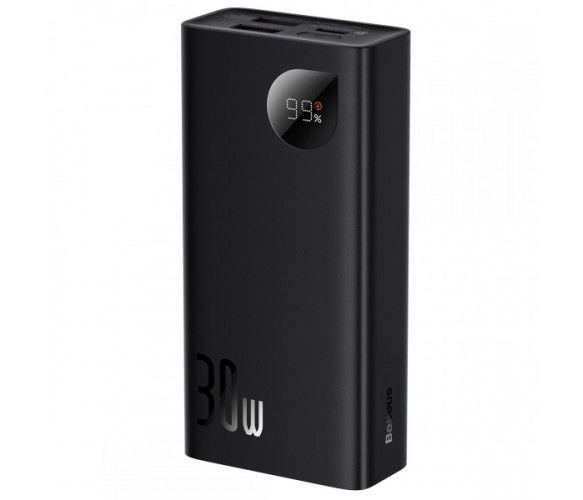 Baseus  Adaman2 Digital Display Fast Charge 10000 mAh 30W, 2*USB+Type-C