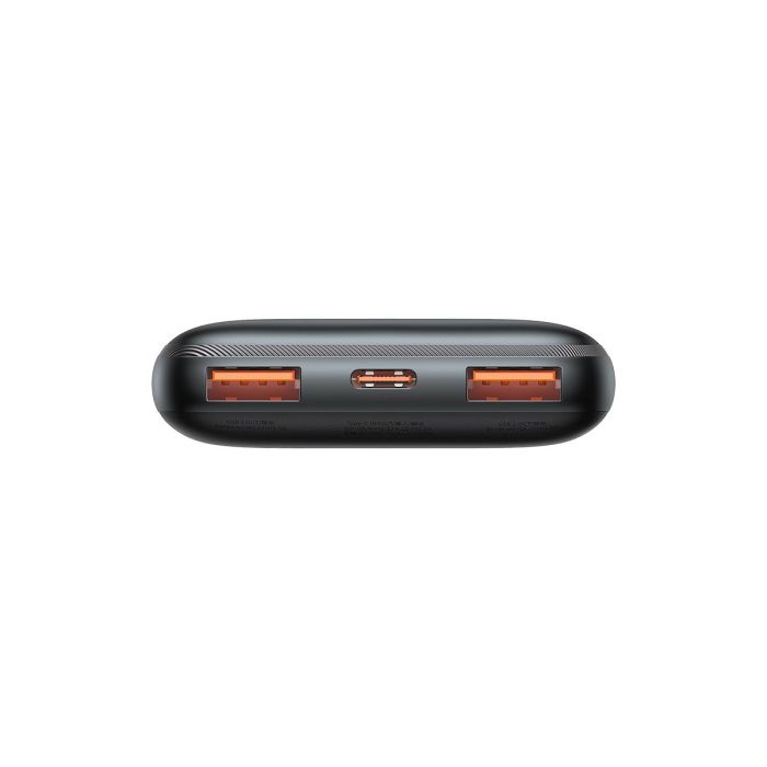Baseus Bipow Pro Digital Display 10000 mAh |2USB/Type-C, QC/PD, 20W/3A| Black (PPBD040201)
