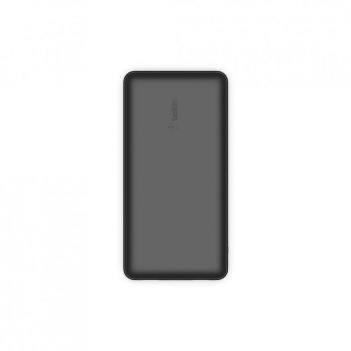 Belkin 20000 mAh, USB-C, 2*USB-A, 3A, 6" USB-A to USB-C cable, Black (BPB012BTBK) (155557)