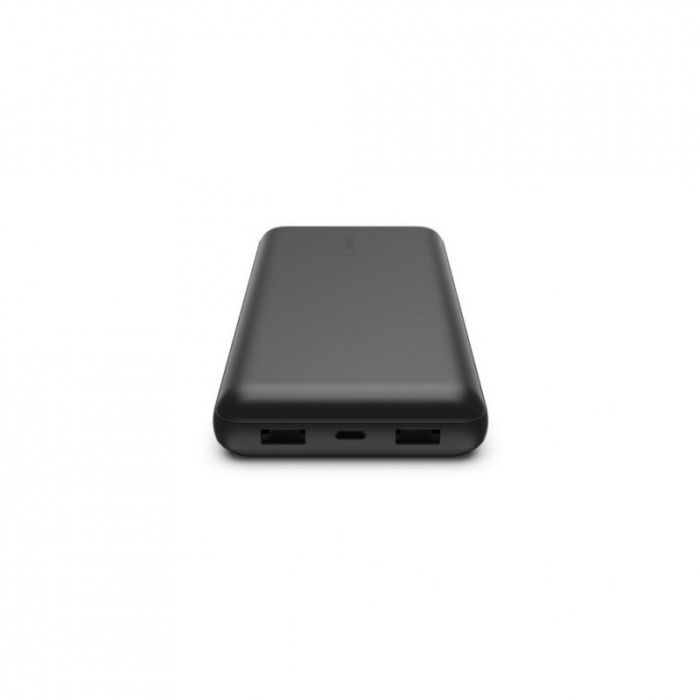 Belkin 20000 mAh, USB-C, 2*USB-A, 3A, 6" USB-A to USB-C cable, Black (BPB012BTBK) (155557)