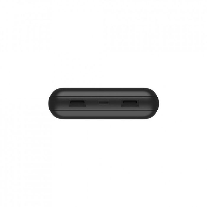 Belkin 20000 mAh, USB-C, 2*USB-A, 3A, 6" USB-A to USB-C cable, Black (BPB012BTBK) (155557)
