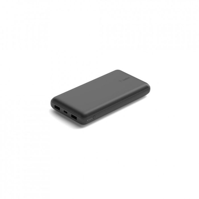 Belkin 20000 mAh, USB-C, 2*USB-A, 3A, 6" USB-A to USB-C cable, Black (BPB012BTBK) (155557)