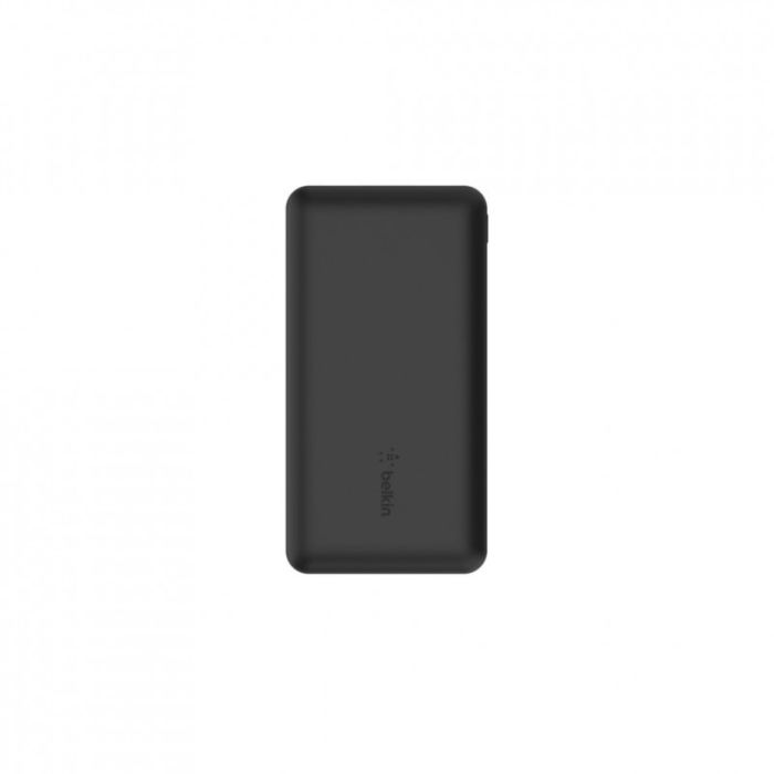 Belkin 10000 mAh, USB-C, 2*USB-A, 3A max, 6" USB-A to USB-C cable, Black (BPB011btBK) (155568)