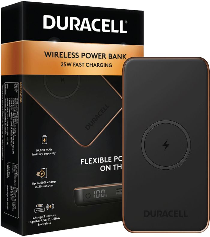 Duracell CORE 10 10000 mAh 25W Black (DRPB3040A)