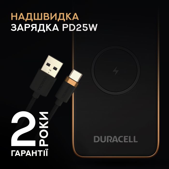 Duracell CORE 10 10000 mAh 25W Black (DRPB3040A)