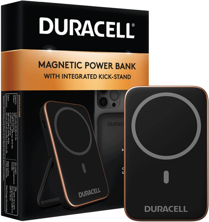 Duracell MICRO 5 5000 mAh 12W MagSafe 7.5W Black (DRPB3020A)