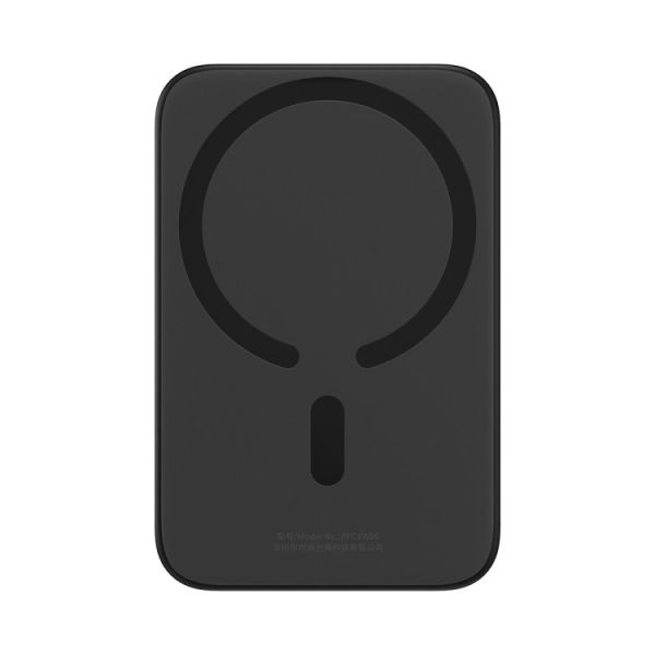 Зовнішній акумулятор магнітний MagSafe Baseus 6000mAh 20W (PPCX020001) чорний