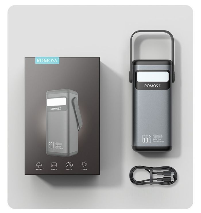 ROMOSS Premium 65W 40000 mAh (Чорний)