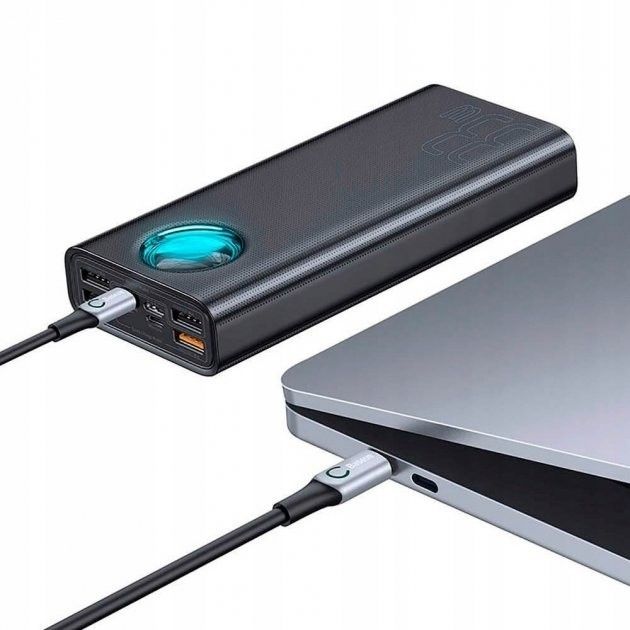 Baseus 30000 mah 65WDelivery/Quick Charge 3.0 Чорний