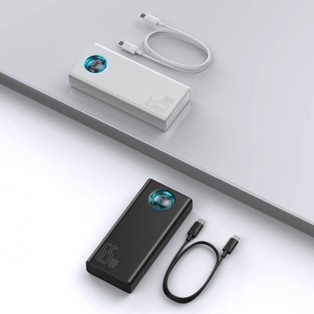 Baseus 30000 mah 65WDelivery/Quick Charge 3.0 Чорний
