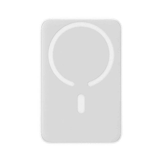 Baseus MagSafe mini 10000 mAh 20W iPhone бездротова швидка зарядка Qi 15W Білий