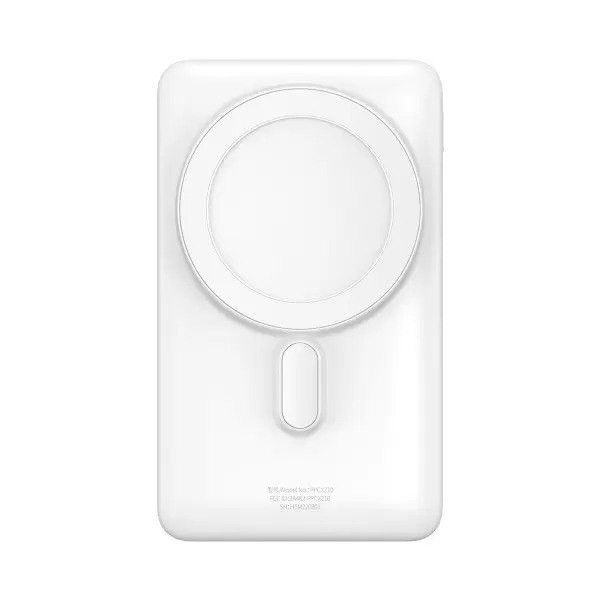 Baseus 10000 mAh 20W 3AMagnetic Bracket Wireless Fast Charge Qi 15W QC3.0+PD3.0 Білий