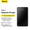 Baseus 10000 mAh 20W 3AMagnetic Bracket Wireless Fast Charge Qi 15W QC3.0+PD3.0 Рожевий