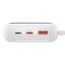 Baseus Qpow із вбудованим кабелем Type-C (22,5 W). White