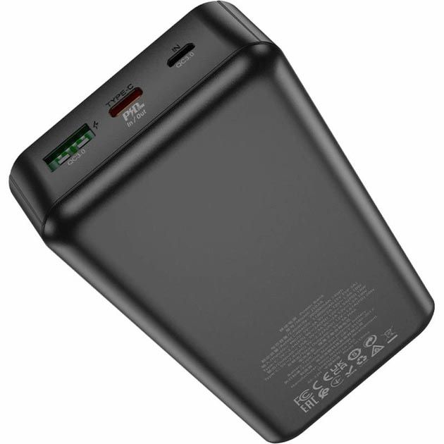 Hoco J102A 20000 mAh PD20W+QC3.0 Чорний
