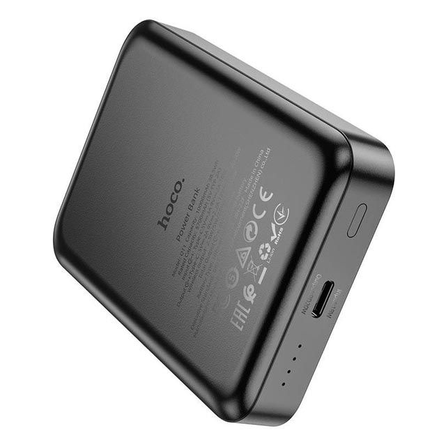 Hoco Q11 10000 mAh PD20W 3-in-1 magnetic PD/Apple-Watch/MagSafe Чорний