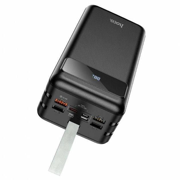 Hoco J86B 60000 mAh 22.5W PD20W/QC/LCD/Lamp Чорний