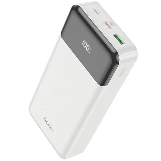 Hoco J102A 20000 mAh PD20W+QC3.0 Білий