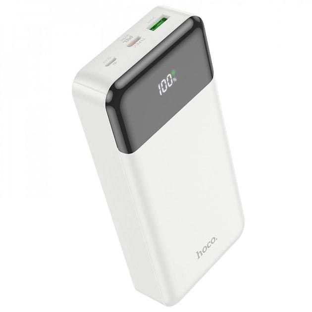 Hoco J102A 20000 mAh PD20W+QC3.0 Білий