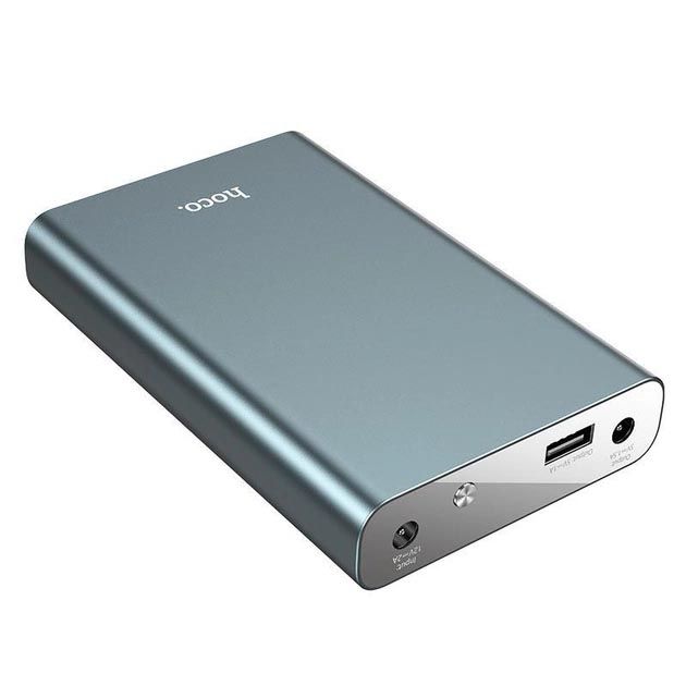 Hoco J97 10000 mAh UPS 5V+12V Metal Сірий