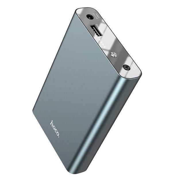Hoco J97 10000 mAh UPS 5V+12V Metal Сірий
