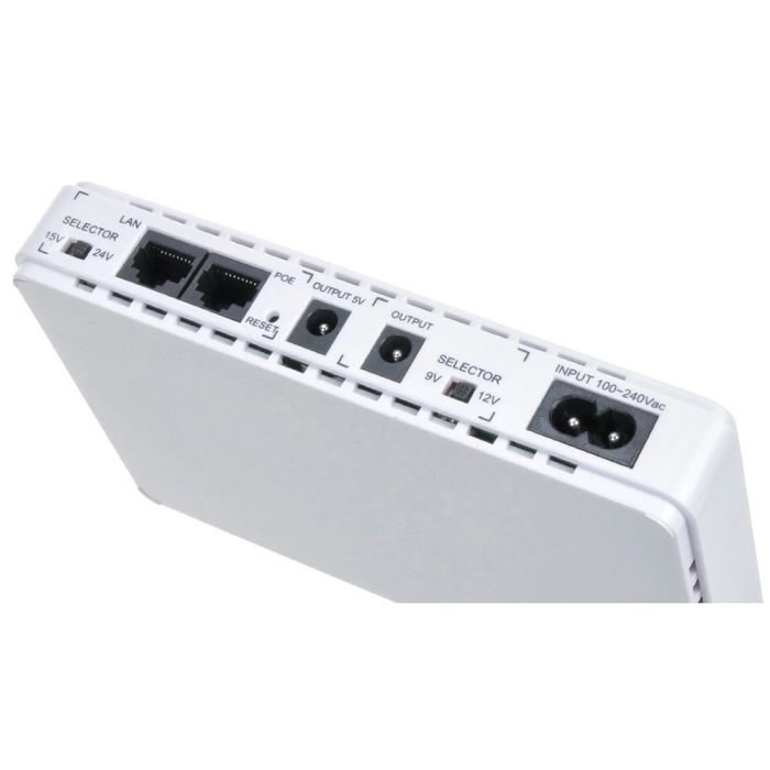Smart Mini UPS Hoco DB25 для Роутерів 5V/9V/12V 8800mAh Білий / В001 27х105х160 мм