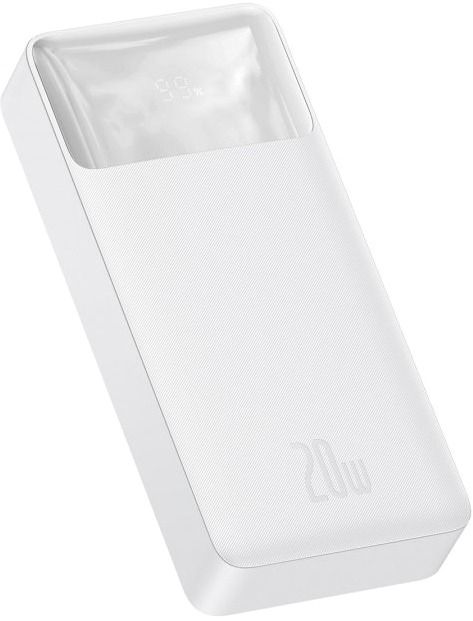 Повербанк Baseus Bipow 20000 mAh 20W Digital Display White