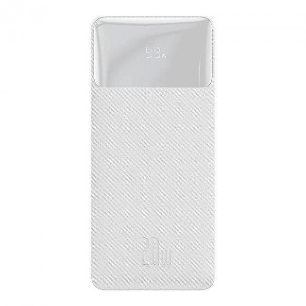 Baseus Bipow 20000 mAh 20W Digital Display White