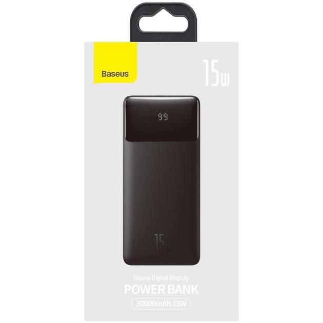 Baseus 30000 mAh 15W PPBD050201 Чорний
