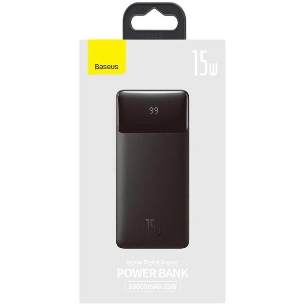Baseus 10000 mAh 15W PPBD050001 Чорний