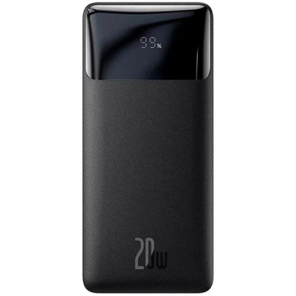 Power Bank Baseus 10000mAh 20W Портативний Акумулятор Повербанк PPBD050301 Чорний