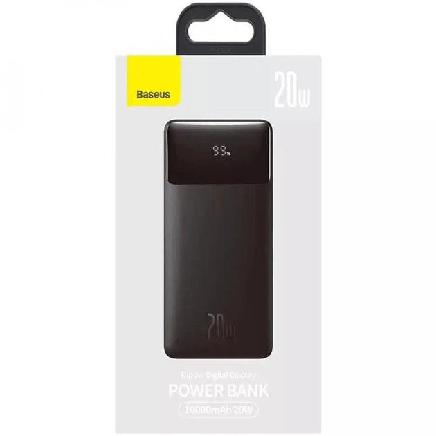 Baseus 10000 mAh 20W PPBD050301 Чорний