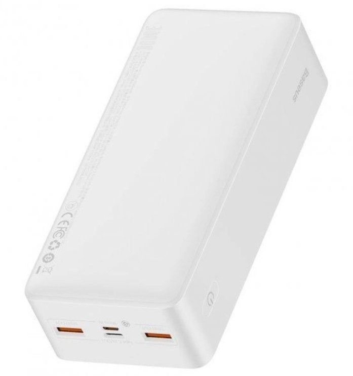 Baseus Bipow Digital Display 20W 30000 mAh White