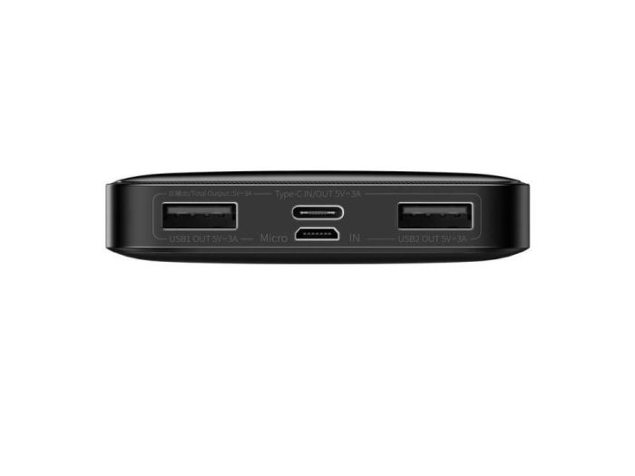 Baseus Bipow Overseas 15W 10000 mAh Black (PPBD050001)