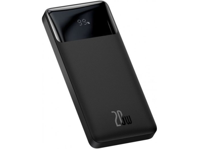 Baseus Bipow Digital Display Powerbank 20W Overseas Edition 20000 mAh Black (PPBD050501)