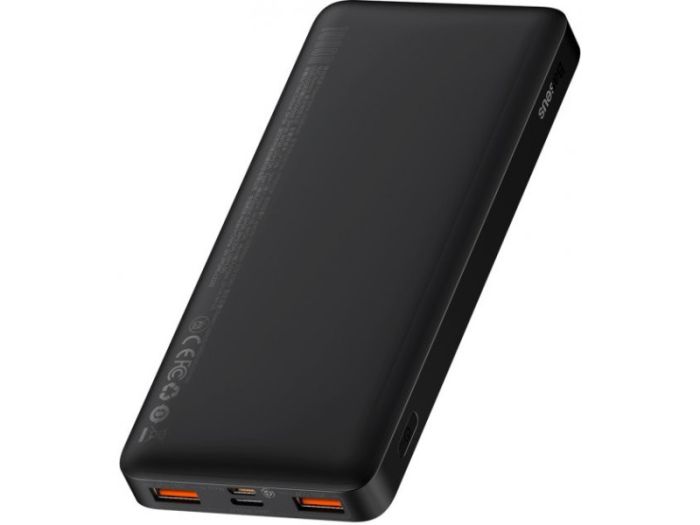 Baseus Bipow Digital Display Powerbank 20W Overseas Edition 20000 mAh Black (PPBD050501)