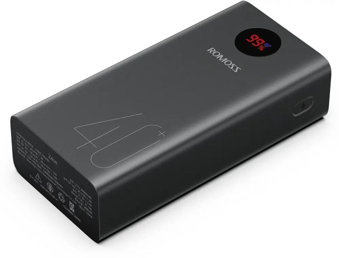 Romoss 40000 mAh 18WPEA40(PEA40-112-2A45) Black