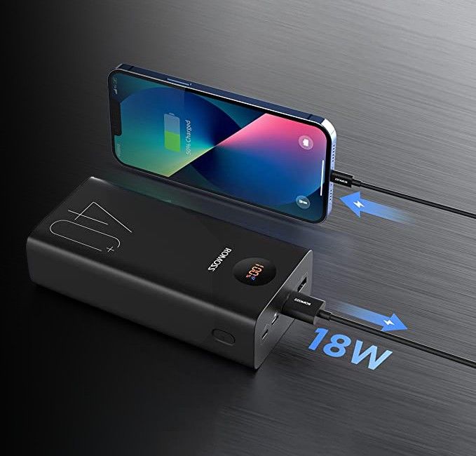 Romoss 40000 mAh 18WPEA40(PEA40-112-2A45) Black
