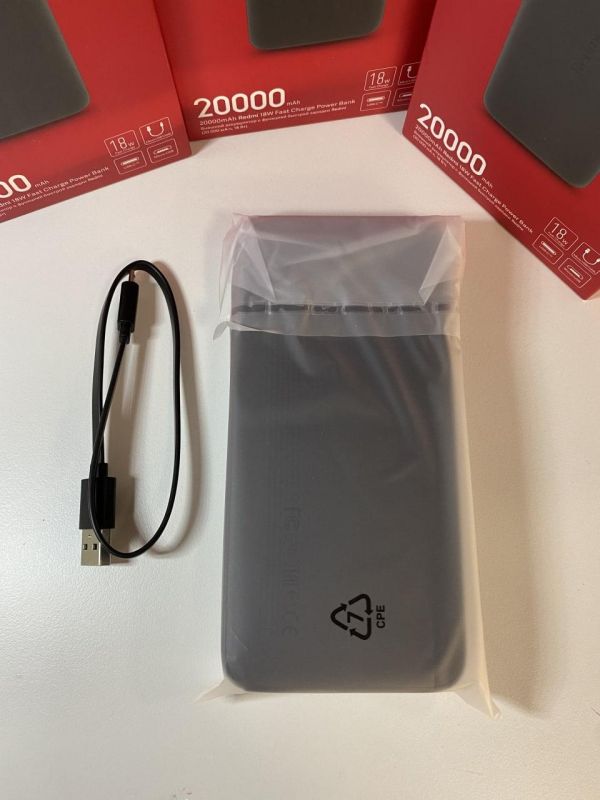 Xiaomi Redmi powerBank 20000 mah 18w