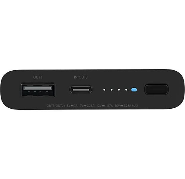 Xiaomi Mi 3 10000 mAh Wireless 10W BHR5460GL чорна